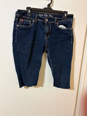 U.S. Polo Assn. Dark Blue Cropped Skinny Jeans